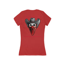 Load image into Gallery viewer, Women's Jersey Short Sleeve Deep V-Neck Tee 2