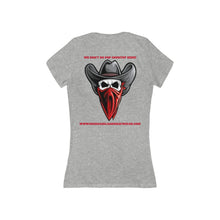 Load image into Gallery viewer, Women's Jersey Short Sleeve Deep V-Neck Tee 2