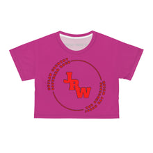 Load image into Gallery viewer, Pink Crop Tee 2