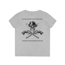 Load image into Gallery viewer, Ladies' V-Neck T-Shirt