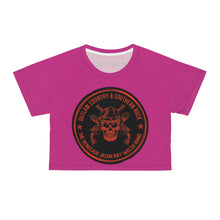 Load image into Gallery viewer, AOP Crop Tee