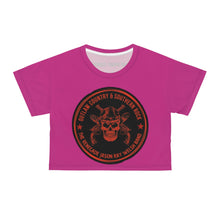 Load image into Gallery viewer, AOP Crop Tee