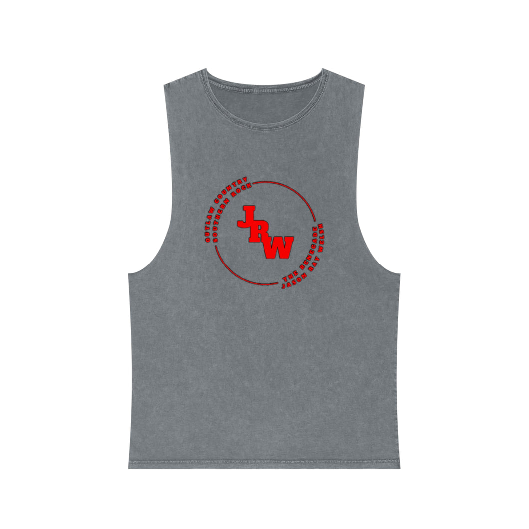 Unisex Stonewash Tank Top 2