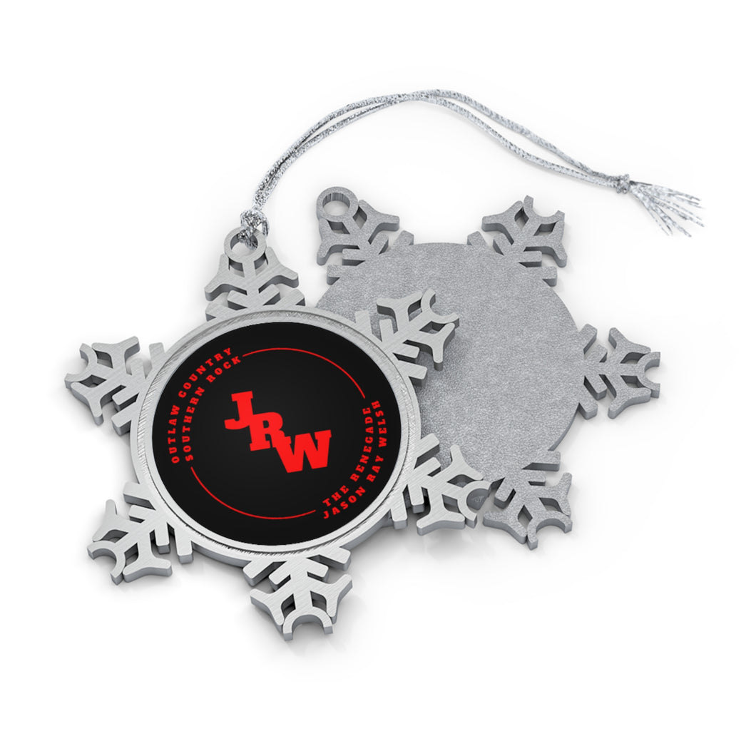 Pewter Snowflake Ornament 2