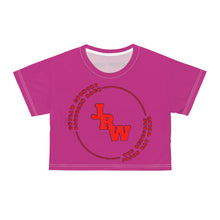 Load image into Gallery viewer, Pink Crop Tee 2
