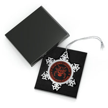 Load image into Gallery viewer, Pewter Snowflake Ornament

